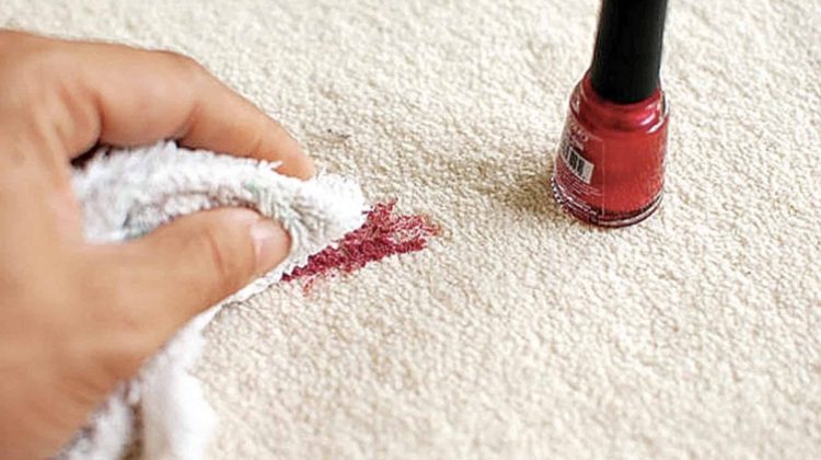 Remove Nail Polish from Carpet