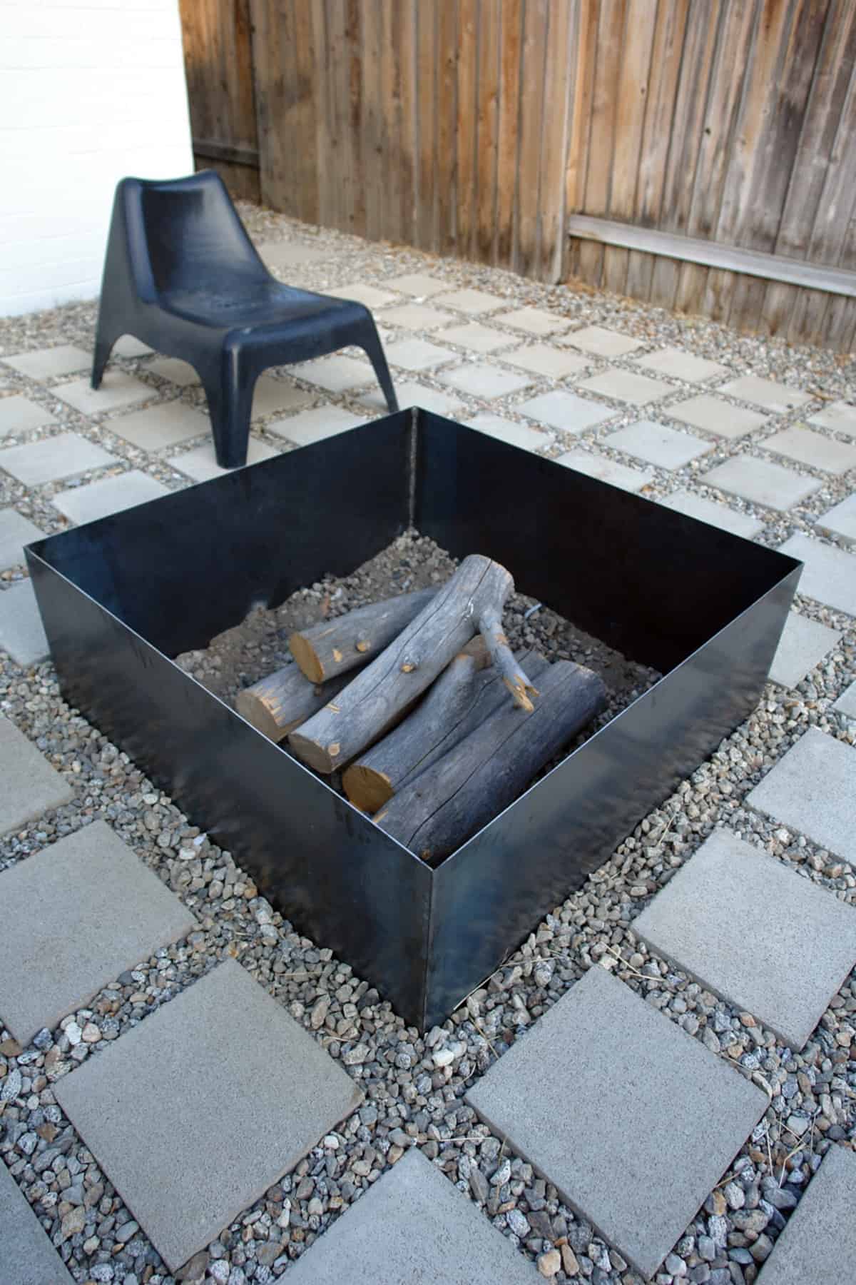DIY Metal Fire Pit