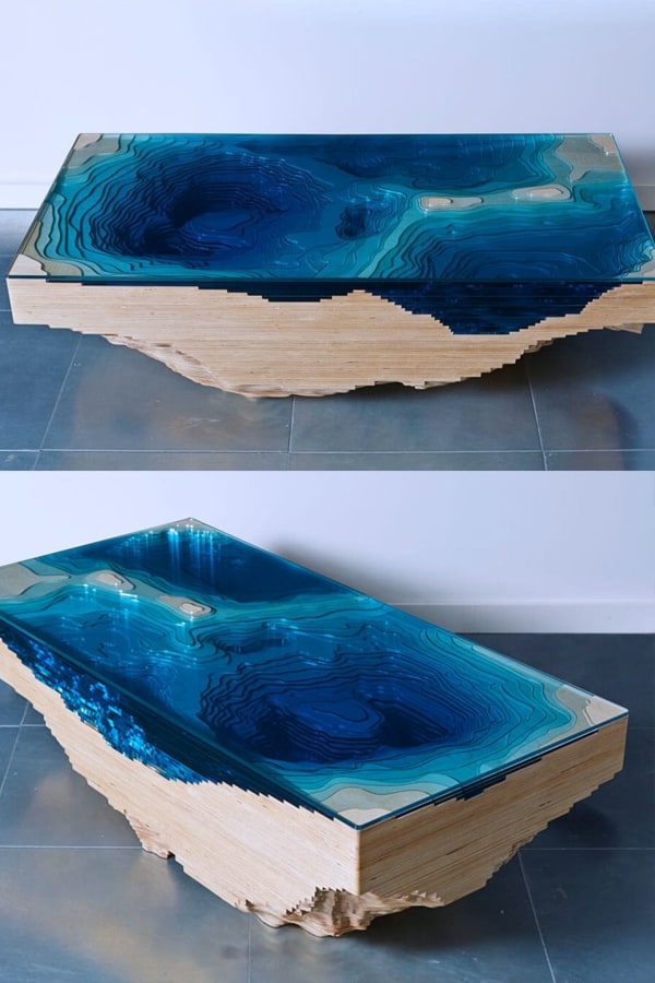3D “Abyss” Coffee Table