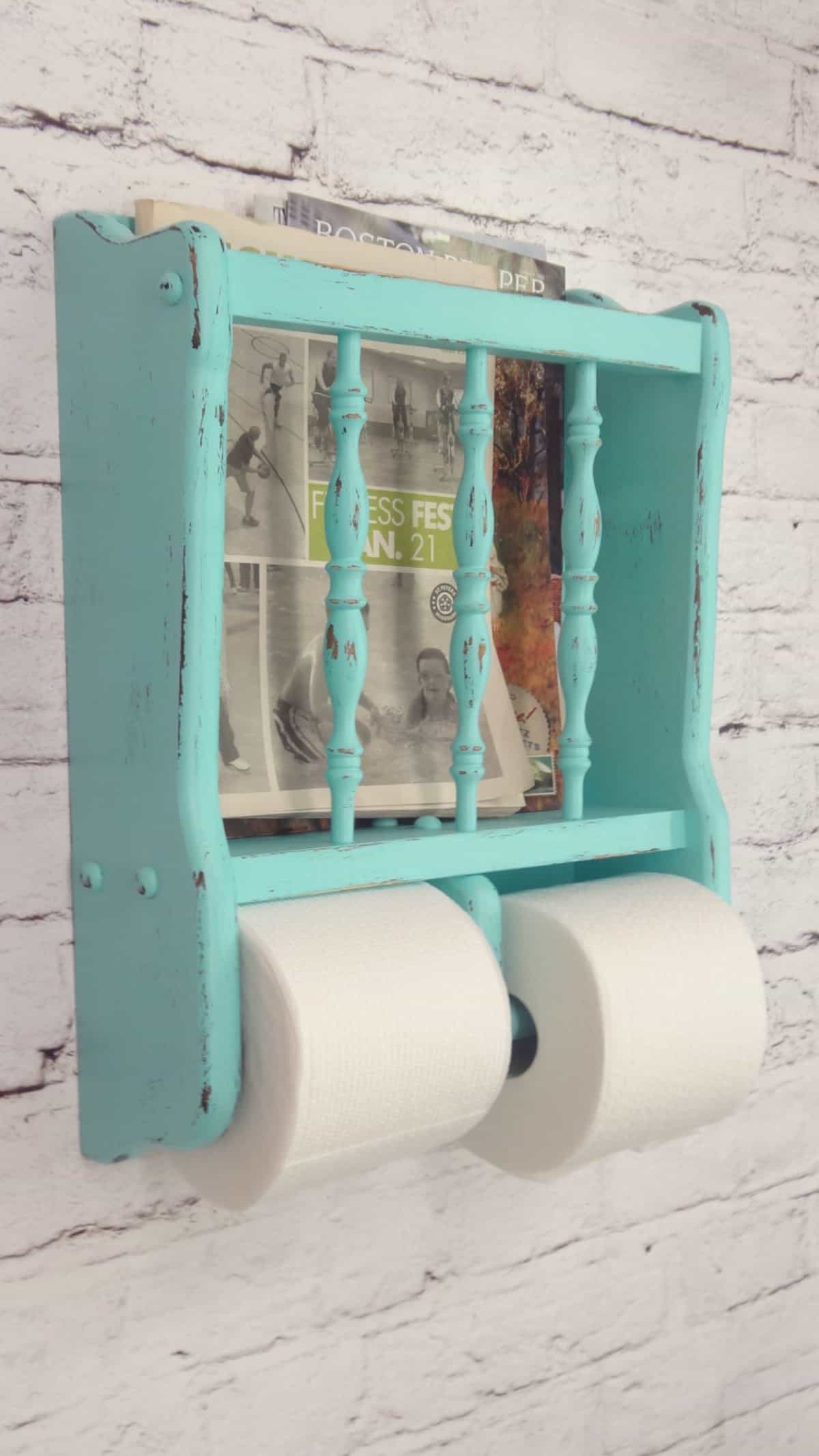 Shabby Chic Toilet Paper “Rack”