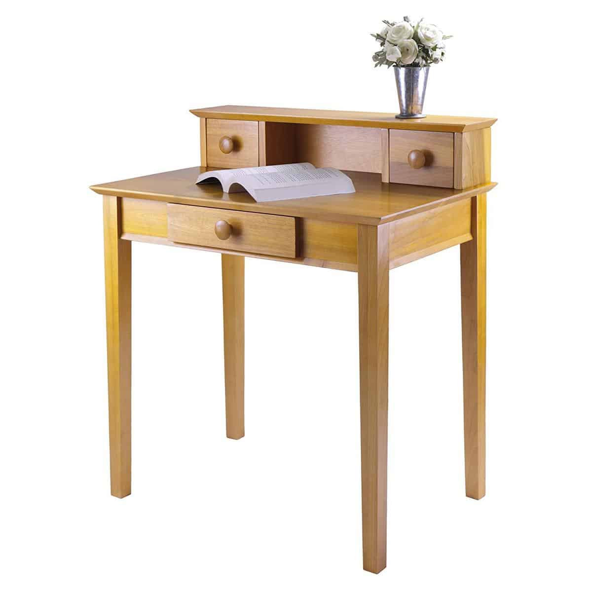 Get that Vintage Look with This Winsome Wood Desk