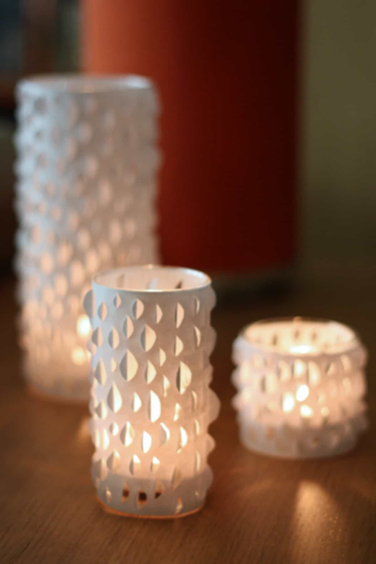 The Paper-Wrapped Candle Holder