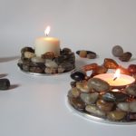 DIY candle holders