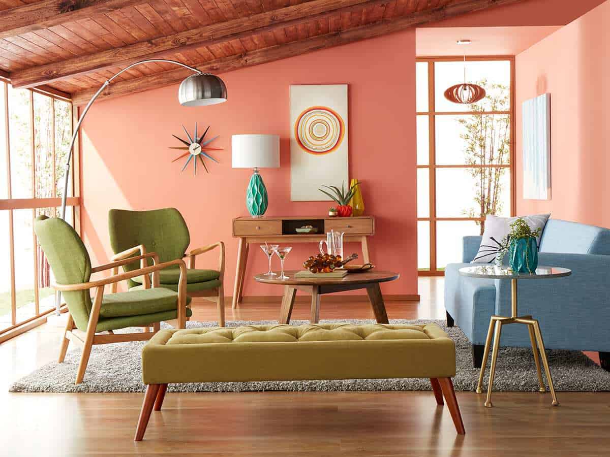 20 Breathtaking MidCentury Modern Living Room Ideas