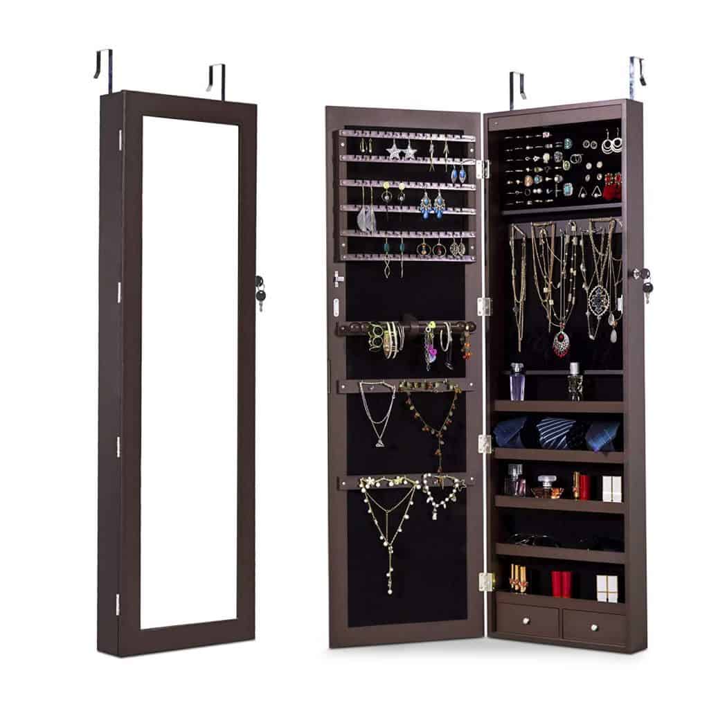 Wilcum Wall Mounted Jewelry Cabinet