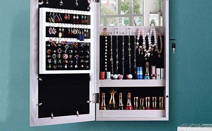 wall Mounted Jewelry cabinet