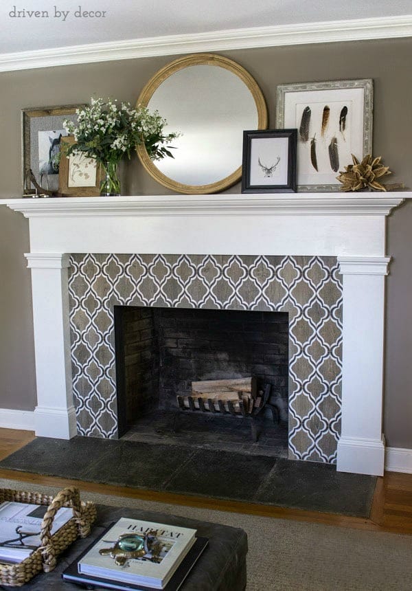 Can You Paint Ceramic Tile Around Fireplace Fireplace Ideas