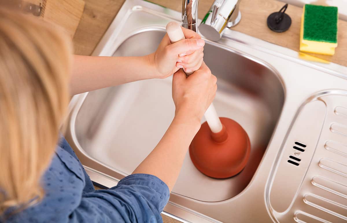 How To Unclog A Kitchen Sink 