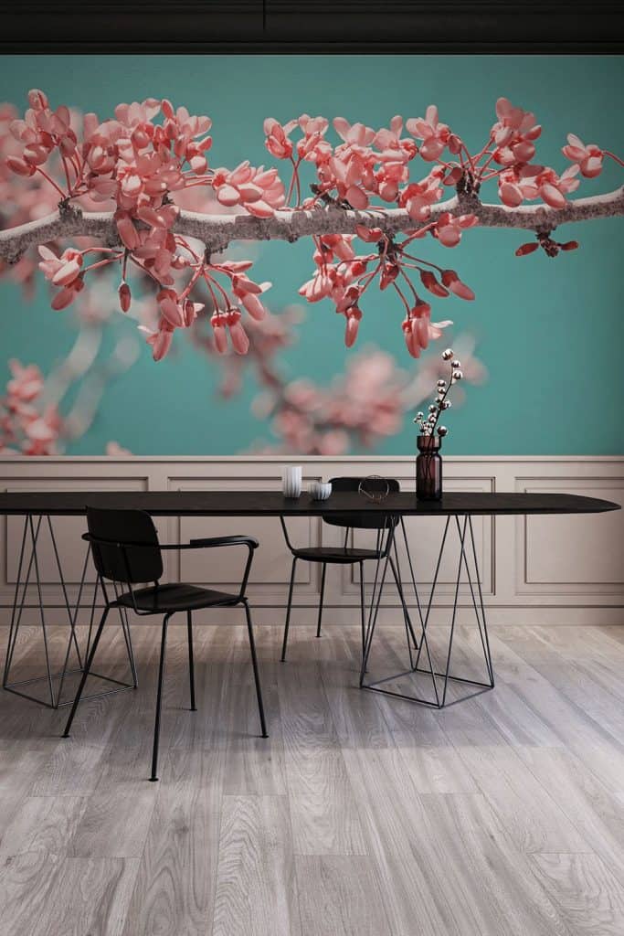 10 Beautiful Wallpaper Mural Ideas to Elevate Your Dining Area