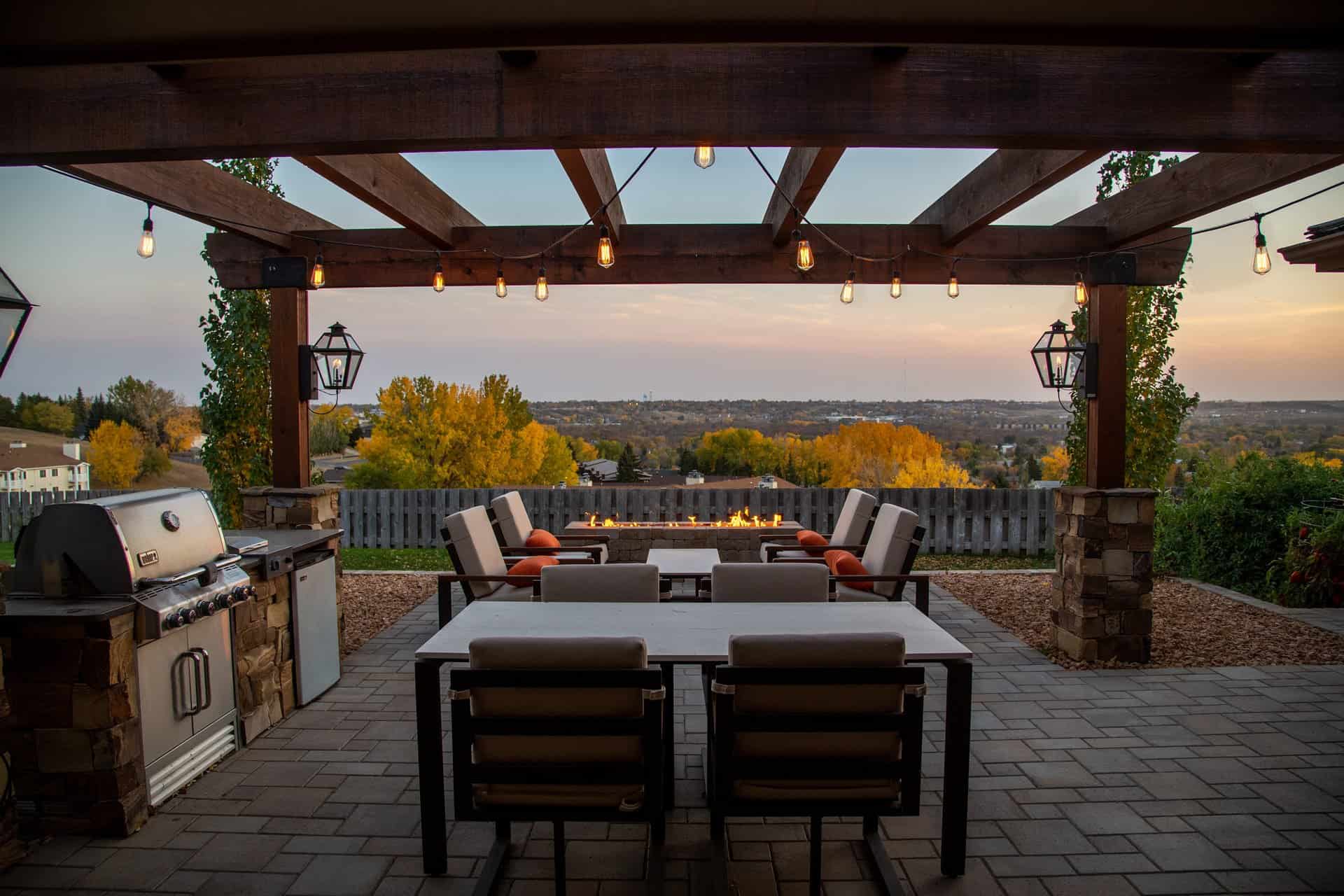 Create an Inviting Outdoor Sitting/Dining Area