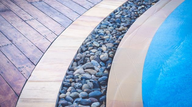 20 ideas for landscaping around your pool using rocks