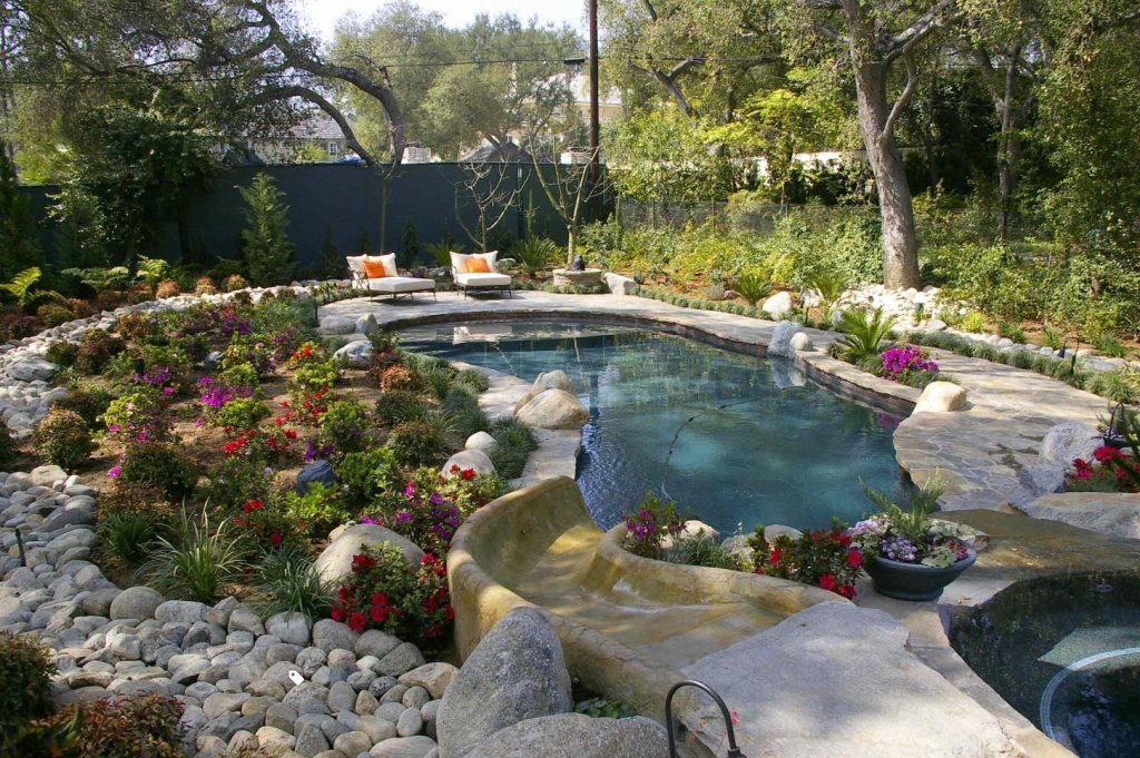 Garden by the Pool