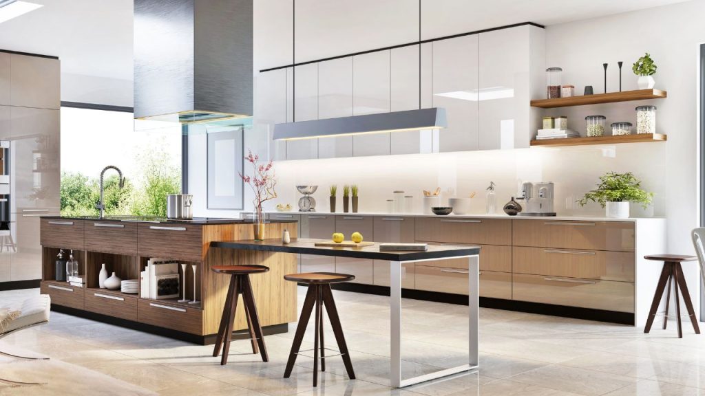 a large kitchen might be important features