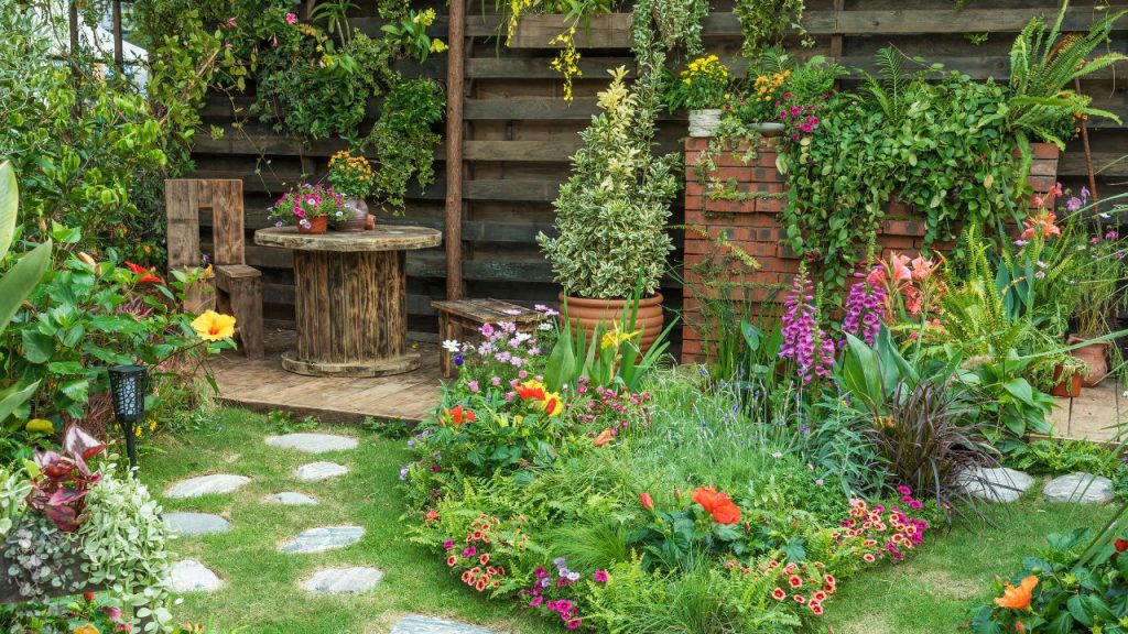 elegant garden requires a thoughtful and cohesive design