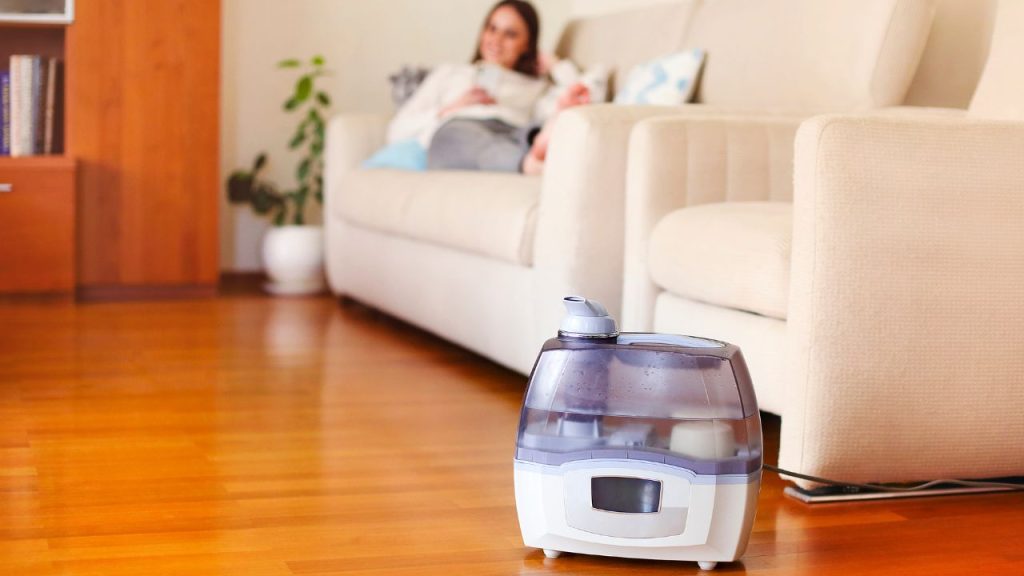 prevent wet floors caused by your humidifier