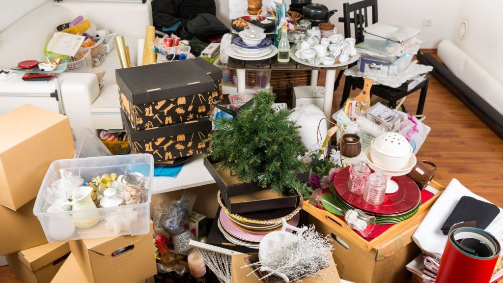 remove all the clutter from your house
