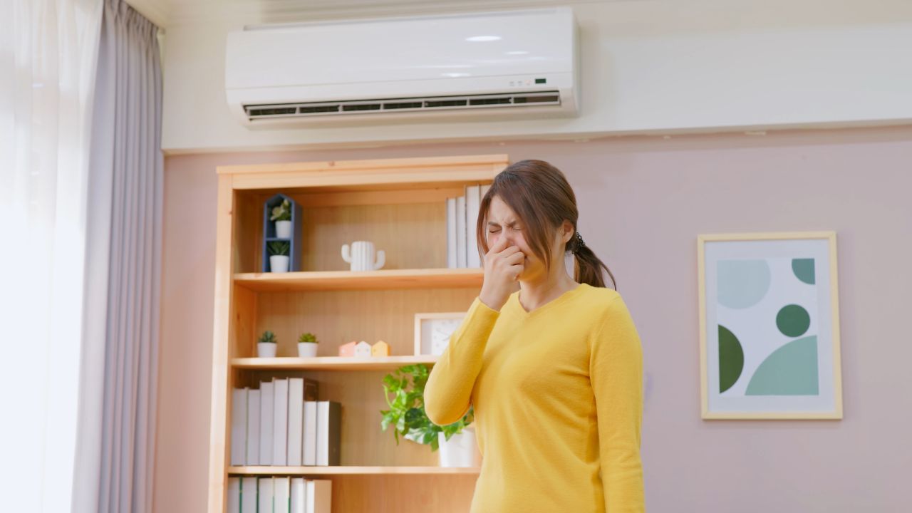 strong fishy odor coming from your air conditioner