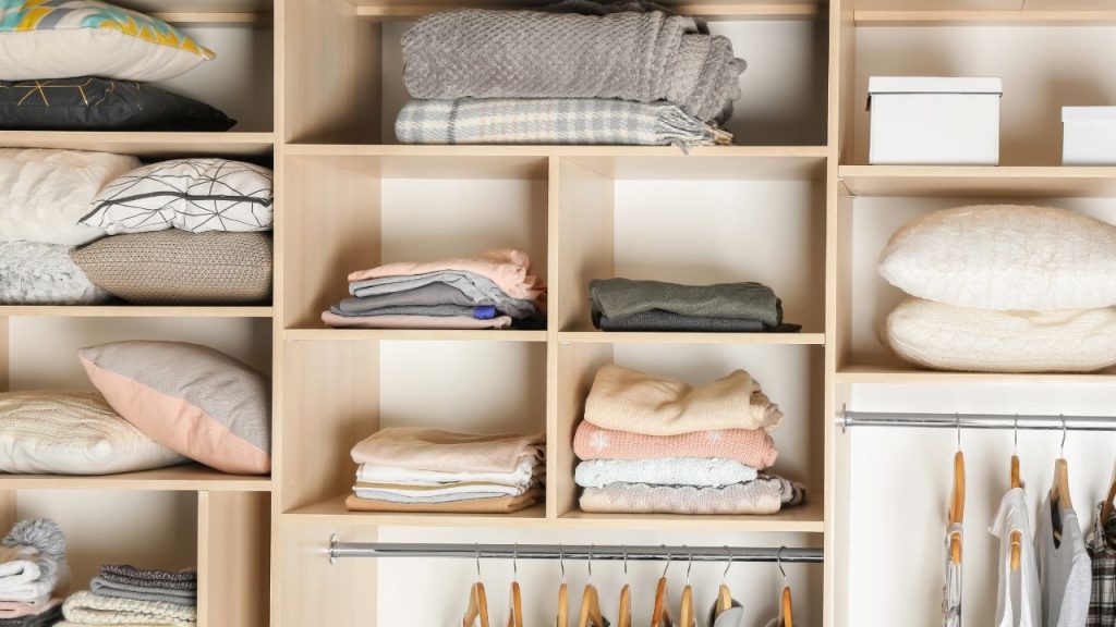 Invest in closet organizers