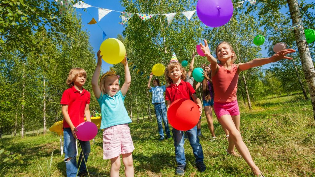 kids' birthday party games