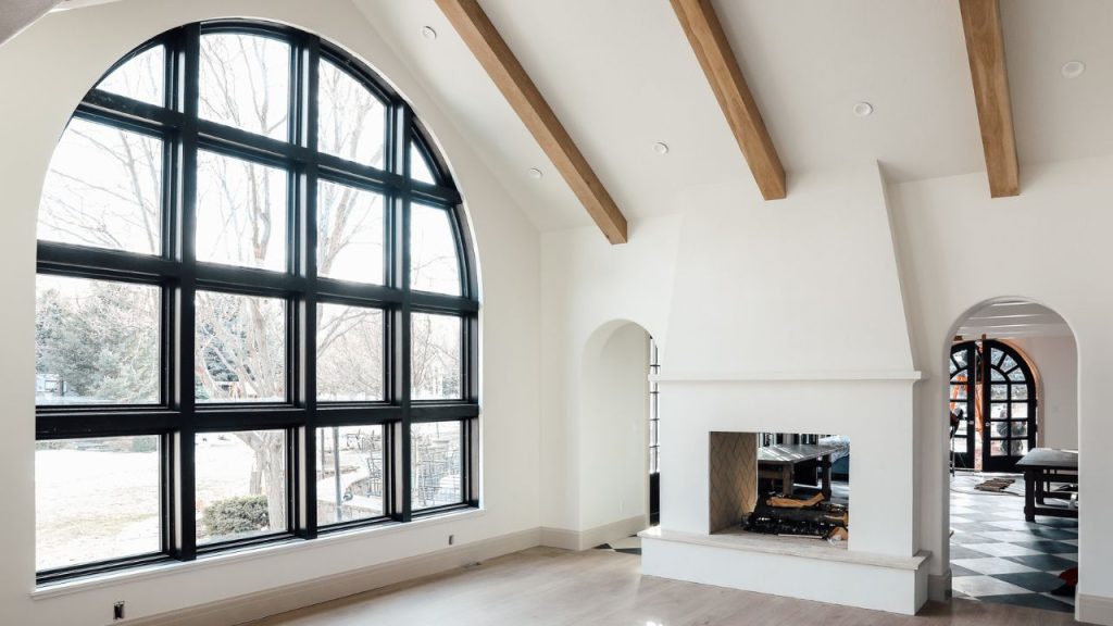 Arched windows add a touch of elegance and character to your home