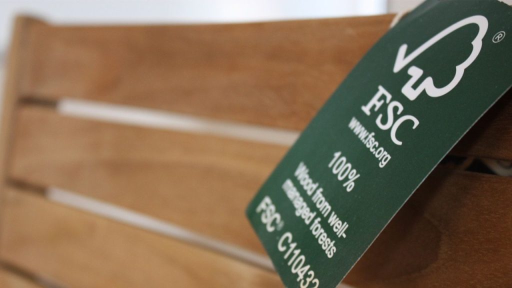 FSC-Certified Wood furniture
