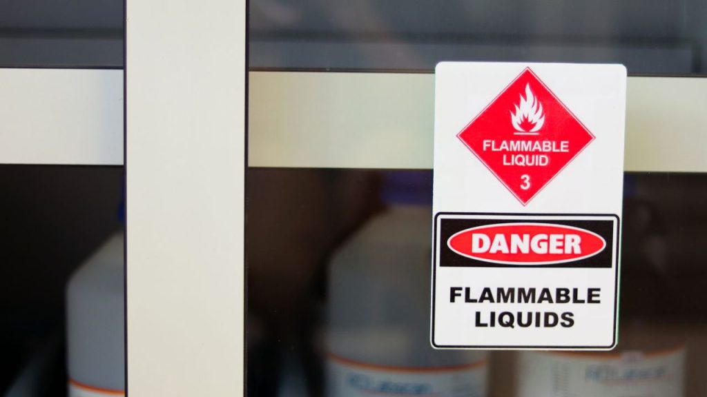Store Flammable Materials Safely