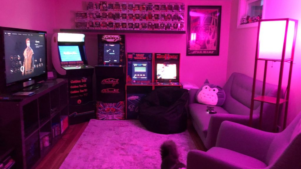 basement video game room ideas