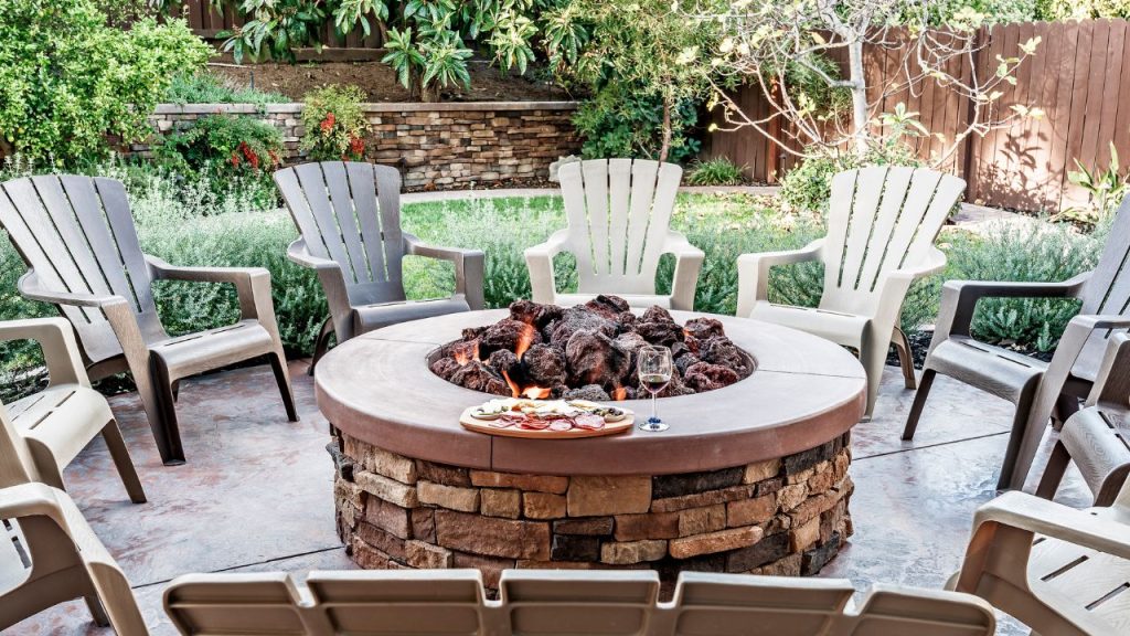 include functional accessories like fire pit
