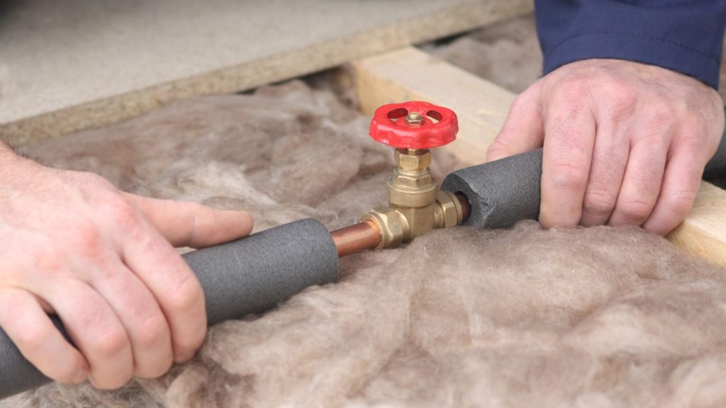 Insulate Pipes to Prevent Freezing