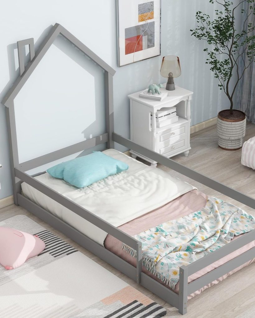 Dolonm Montessori Toddler Floor Bed Frame