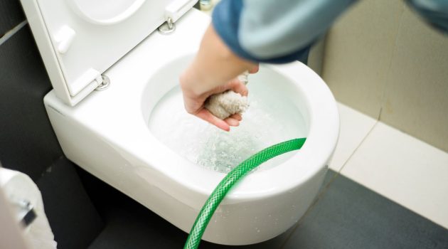 How to Clean Bathroom Floor After Toilet Overflows
