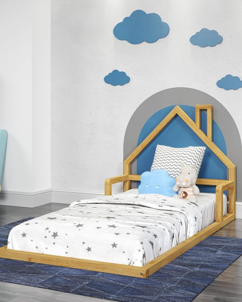 P'Kolino Montessori Twin Floor Bed