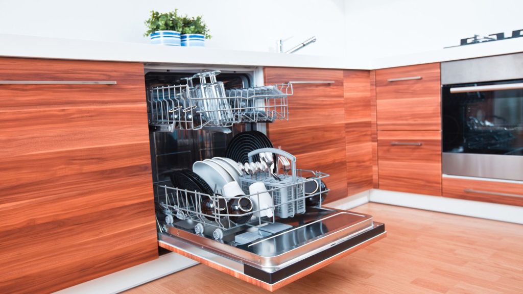 Modern dishwashers are not only more energy-efficient