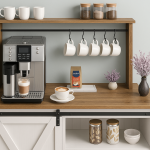 Farmhouse Coffee Bar Cabinet