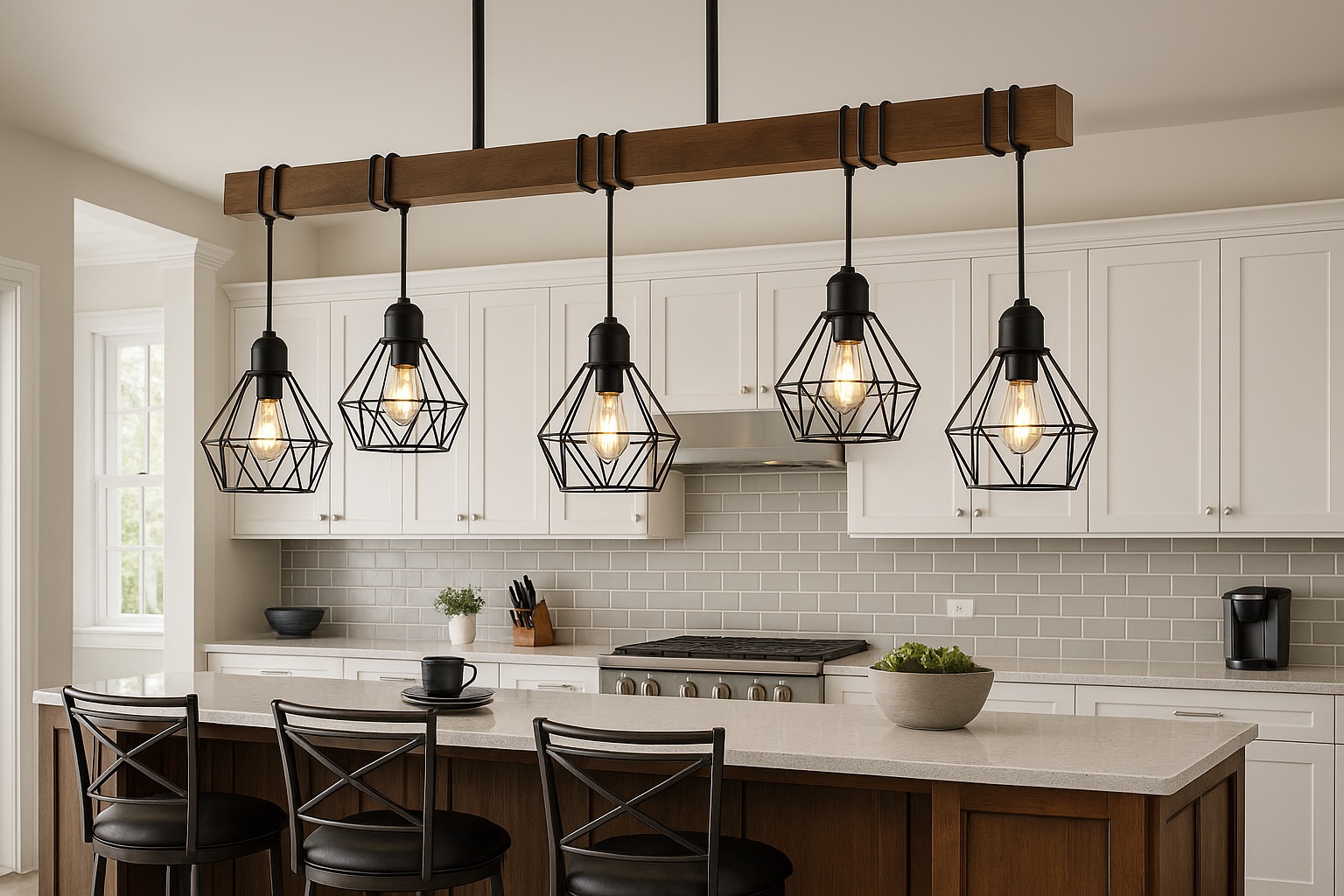 Farmhouse Pendant Lights to Brighten Your Cozy Space