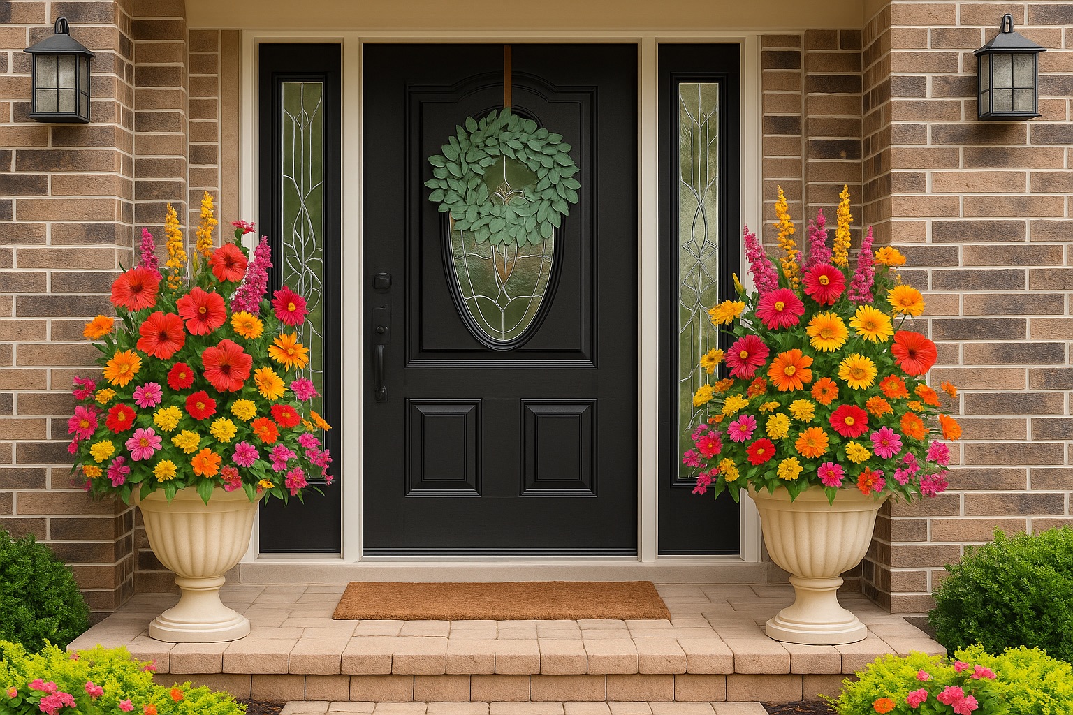 Planters for Front Porch to Brighten Your Entryway