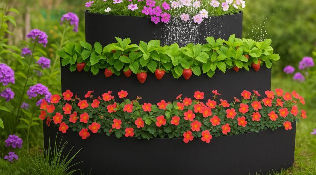 Strawberry Planter Ideas for Easy Gardening Fun